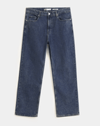 Straight Jeans with Cotton Lycra - slim straight-fit jeans made with stretchable cotton lycra fabric, light blue wash - Royal Outfits Straight Jeans with Cotton Lycra Royal Outfits Jeans