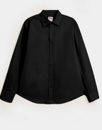 Basic Cotton Shirt - Men's Shirt - Black Shirt - Royal Outfits Basic Cotton Shirt Royal Outfits Plain Shirts