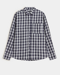 Checkered Shirt - Men's Shirt - Shirt - Royal Outfits Checked Black & White Shirt Royal Outfits Check Shirts