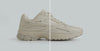  video of footwear on white background